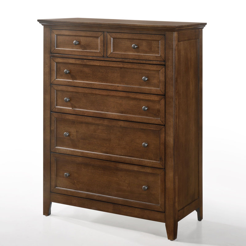 Jacon 6-Drawer Standard Chest, Brown