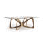 Butterfly Dining Glass Top Table-1989342866-1989945462