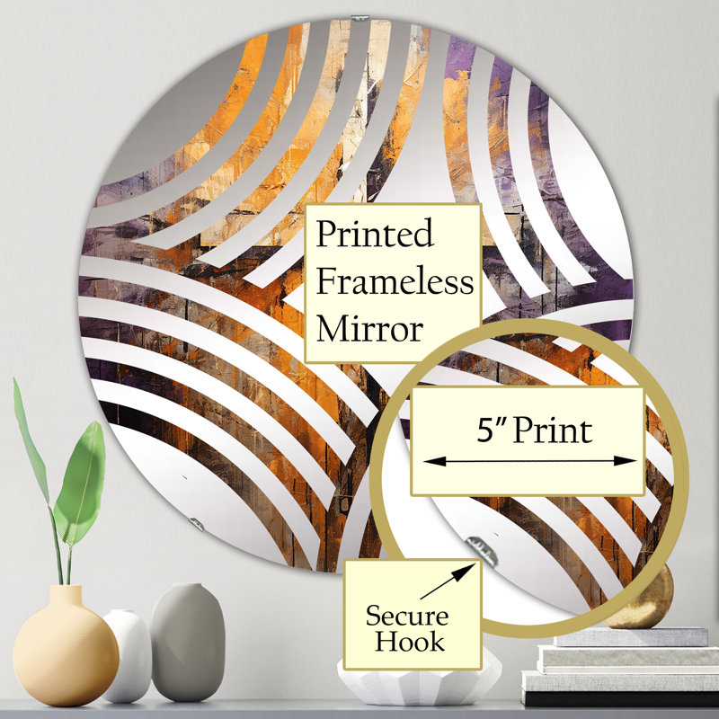 Circle Mirror, 23.6" x 23.6"