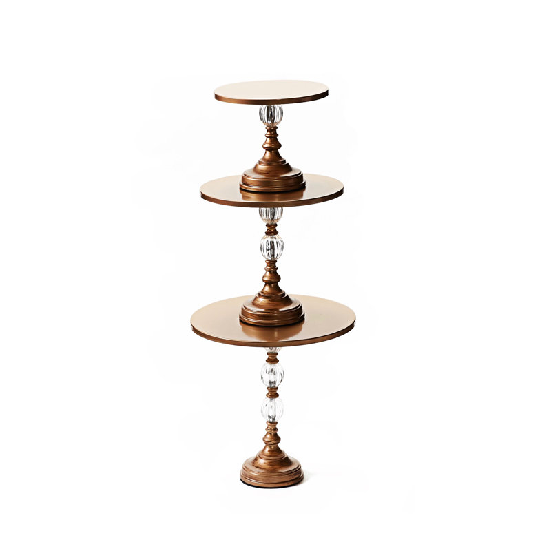 Sanjuana Cake Stand, Gold