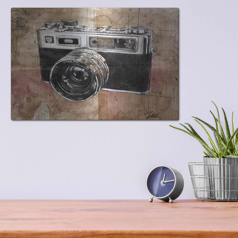 "Yashica" par Loui Jover, H 12 po x l 16 po