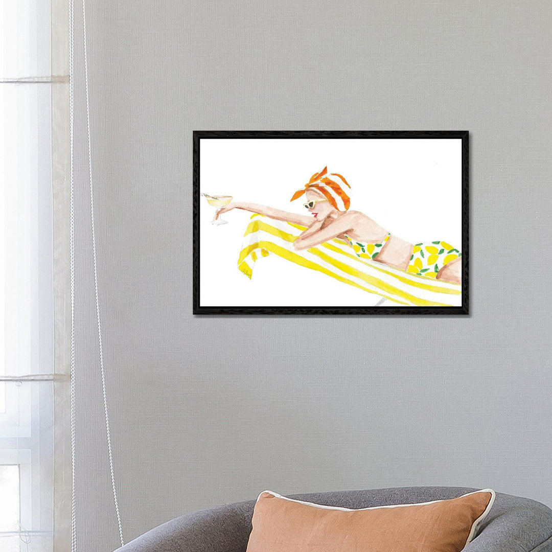 Yellow Towel von Style Of Brush - Gallery-Wrapped Canvas Giclée