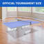 Ensemble de tennis de table pliable et portable 9 pi, pour les jeux d'intérieur, peu encombrant