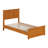 Francoise Solid Wood Low Profile Platform Bed with Matching Footboard-634266281-634266283