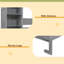 Lit escamotable double pleine grandeur avec tablettes-360011924-360011925