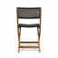 Ensemble de 2 chaises bistro pliables en osier pour patio ou cour arrière-1310255128