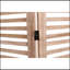 55.2'' W X 65'' H 4 - Panel Solid Wood Folding Room Divider, Natural