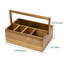 Solid Wood Rectangle Flatware Caddy