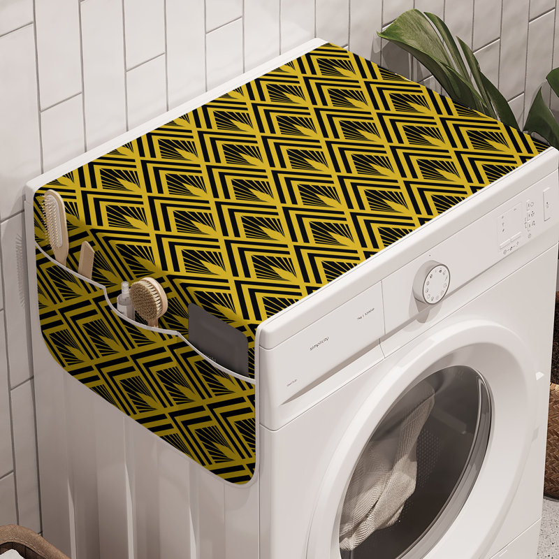Ensemble de 2 bacs à linge de 47 po x 18,5 po gris anthracite East Urban Home