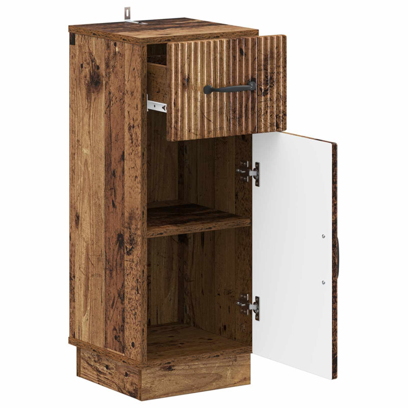 Bathroom Cabinet, Old Wood