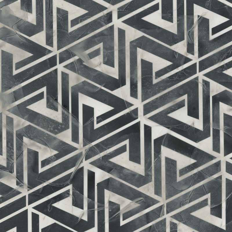 " Neutral Tile Collection II ", 12" H x 12" W x 1.25" D