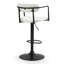Tabouret de comptoir réglable en hauteur Julchen