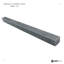 Carreau de bardage 3/4 x 12 po Bardiglio-129630507
