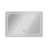 Bilol Glass Flat Wall Mirror-217417983
