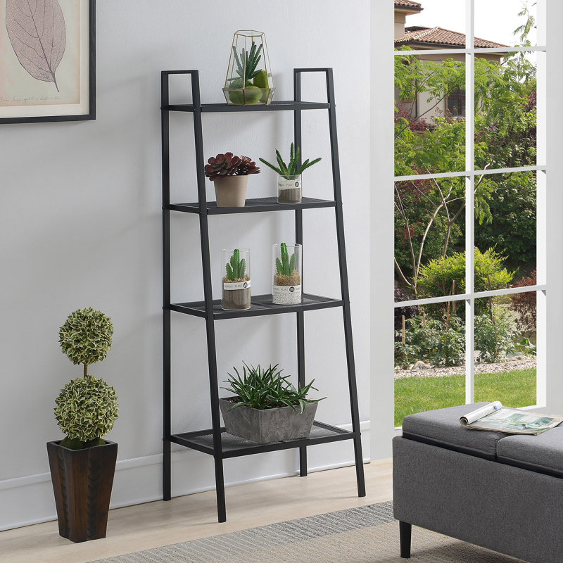 Gioia 4 Tier Metal Plant Stand, Black