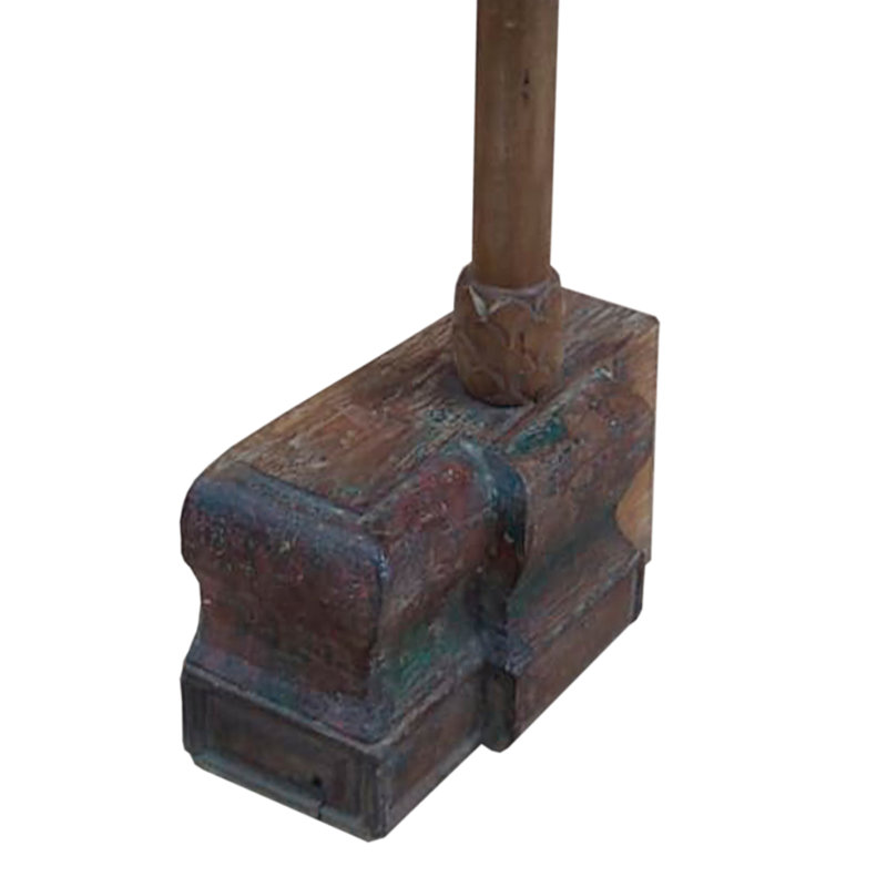 Aracelio Solid Wood Frame End Table