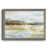 Toile avec cadre gris