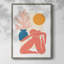 Matisse CDLI, reproduction d'art encadrée - bois massif-1376240278