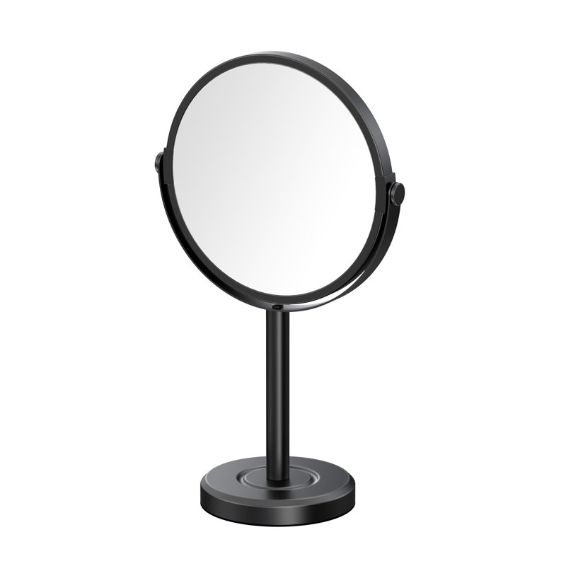 Miroir de salle de bain/meuble-lavabo Latitude II, Noir mat