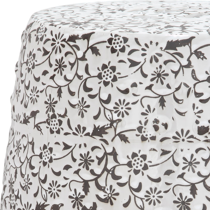 Cattan Ceramic Accent Stool