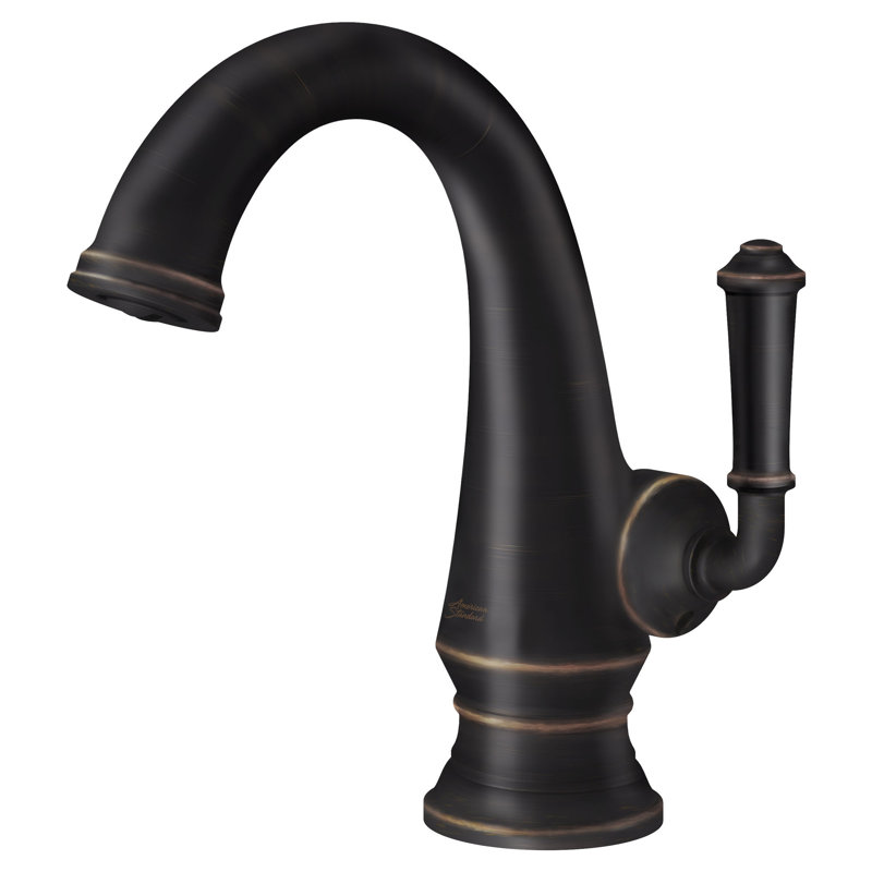 Delancey Single-handle Bathroom Faucet with Drain Assembly, Legacy Bronze, Without Hot/Cold Indicator