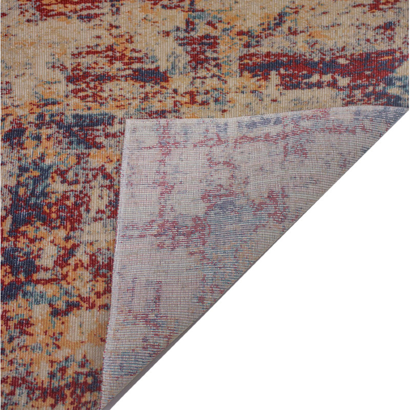 Matney Abstract Indoor Rug, Rectangle 7'10" x 10'