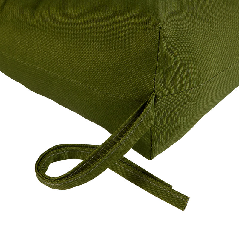 Coussin de chaise d'extérieur à dossier haut Lester, En jean, 1
