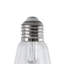 Ampoule Edison 6W ST58 Vintage DEL, équivalent 60W, à intensité variable, blanc chaud 2700K, culot E26 (verre transparent)