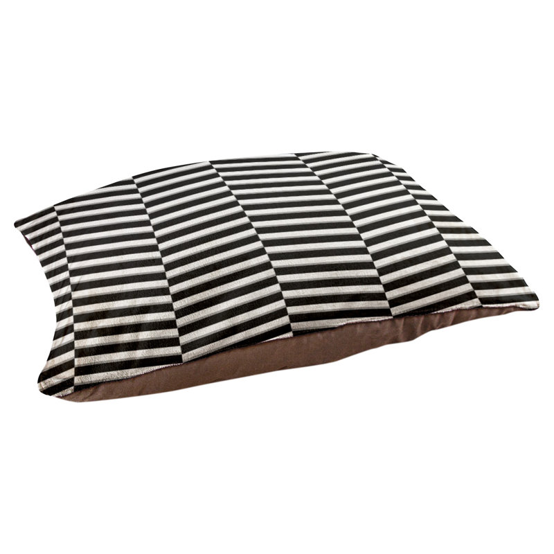 Coussin pour chien Cheng, Petit (l 28 po x P 6 po x H 18 po), Noir