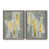Toile avec cadre gris