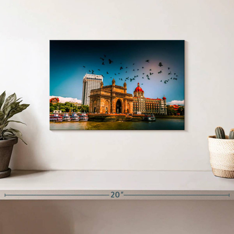 Vignette Harpa Gateway of India, H 8 po x l 12 po