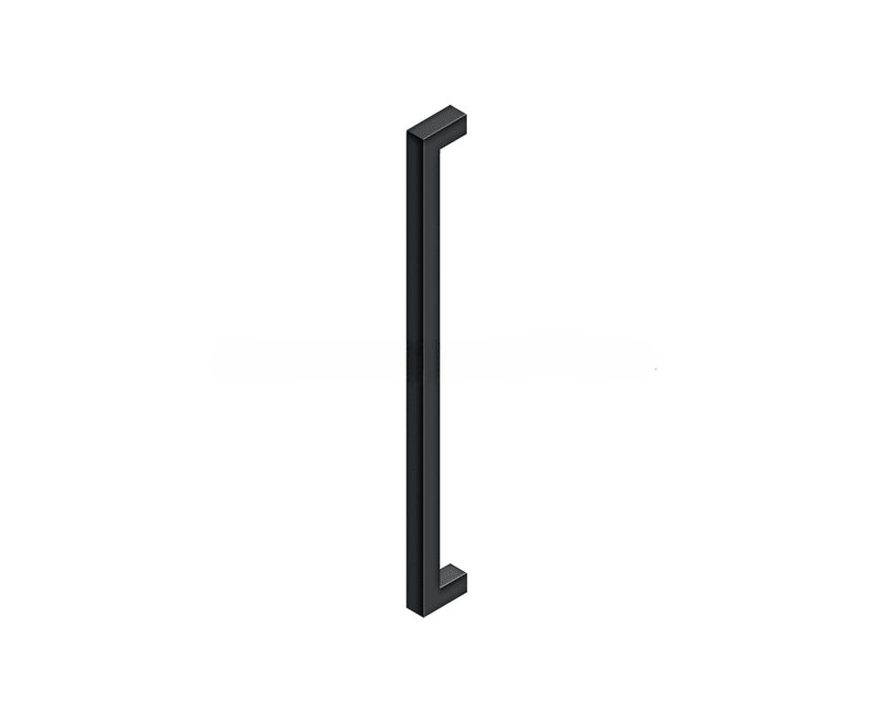 Poignées contemporaines 24 po Deltana SSP2410U19, Paint Black