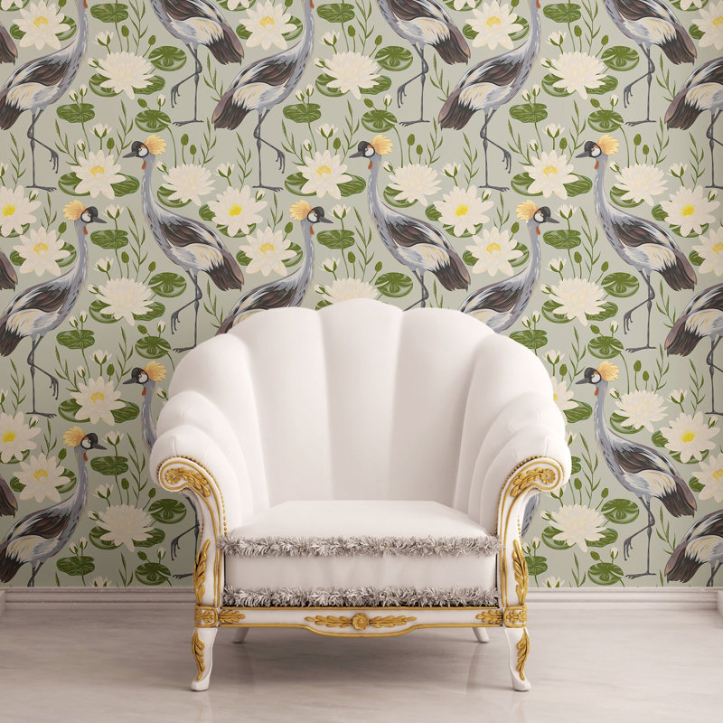Peel & Stick Floral Tile, 102" L x 24" W