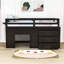 Lit mezzanine simple avec 3 tiroirs Fenelus Kids-581040055