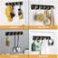 Aleashia Aluminium Wall Wall Mounted Coat Rack-1087518832