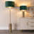 Aidana Touch Table Lamp with Velvet with Inner Lamp Shade-1055764345-1055764351