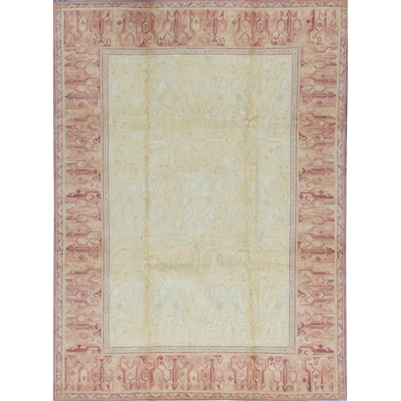 ASRS607RYGLBE Hand Knotted Wool Area Rug, Rectangle 9' x 12'