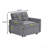 Sofa Bed Chair 3 In 1 Convertible, Recliner, Single Recliner, Suitable For Small Spaces With Adjustable Back-585029665