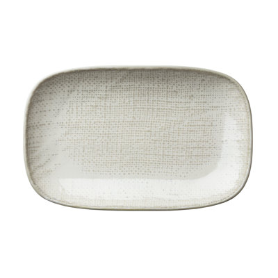 Assiettes rectangulaires en tricot, 10 1/2 po, par Luzerne
