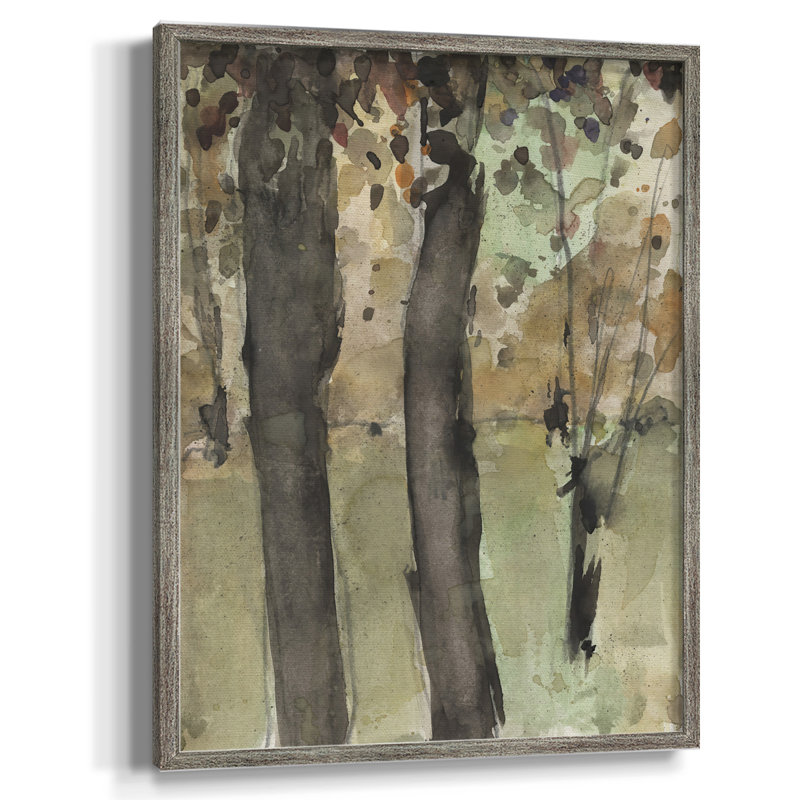 Under the Tree Confetti I Framed Print - Solid Wood, 11" H x 9" W