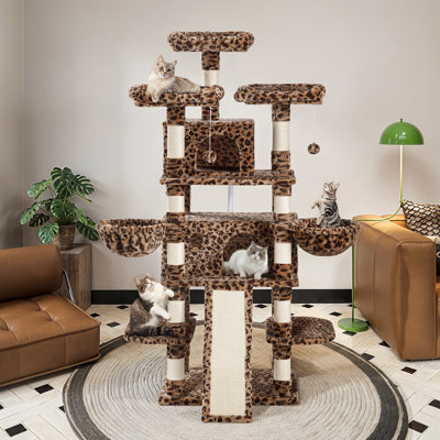 68" H Multi-Level Cat Tree