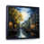 Black Floater Framed