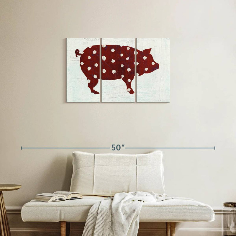 Brampt Modern Americana Farm II, H 20 po x l 33 po