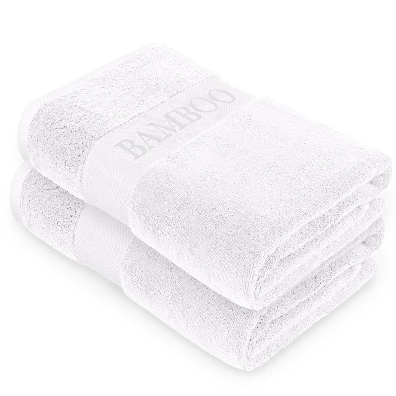 Ultra Light Bath Towel, White