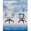 Metro Lane Adjustable Faux Leather Swiveling PC & Racing Game Chair-774596984