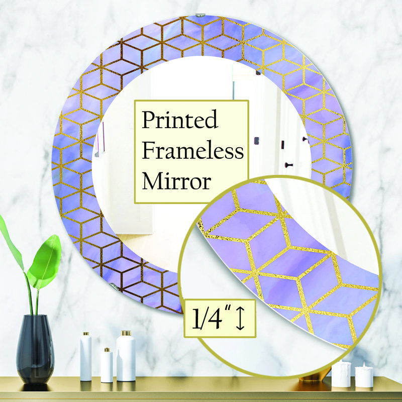 Miroir mural sans cadre 5, H 31,5 po x l po