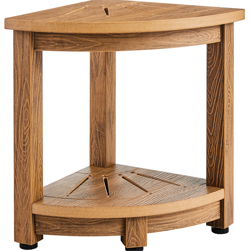 Banc de douche en coin 350 lb
