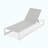 5-Level Adjustable Outdoor Chaise Lounge, Durable Aluminum Frame & PVC-coated polyester Mesh, Perfect For Patio/Poolside