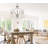 Amarvir 3-Light Indoor Chrome Classic/Traditional Chandelier with Frosted Bell Glass Shades