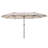 Rulo 15.75 " W Rectangular Market Umbrella with Crank Lift